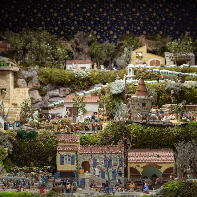 Crèche du magasin Lou Soulèu Pernen_Pernes-les-Fontaines