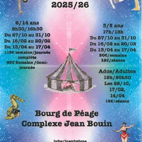 Stage de cirque enfants_Bourg-de-Péage