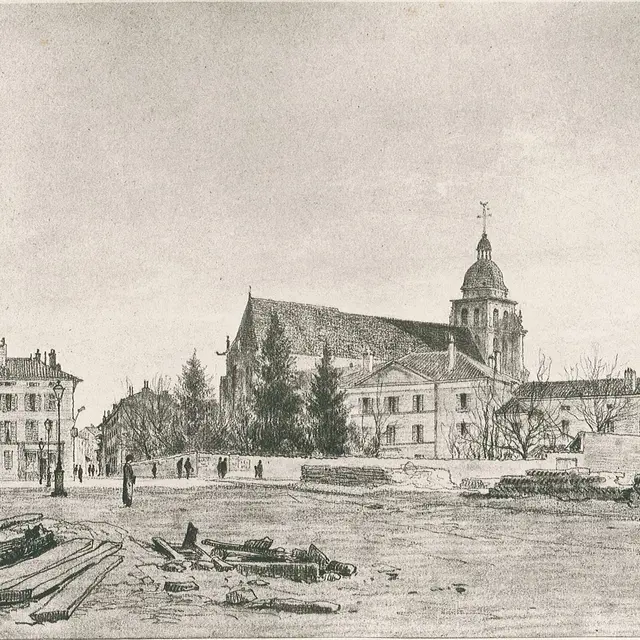 Exposition autour de la Co-cathédrale Notre-Dame_Bourg-en-Bresse