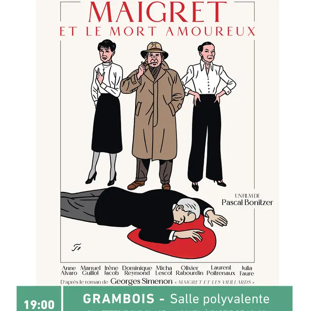 La Tournée du Cigalon  à Grambois :   Maigret et le mort amoureux_Grambois