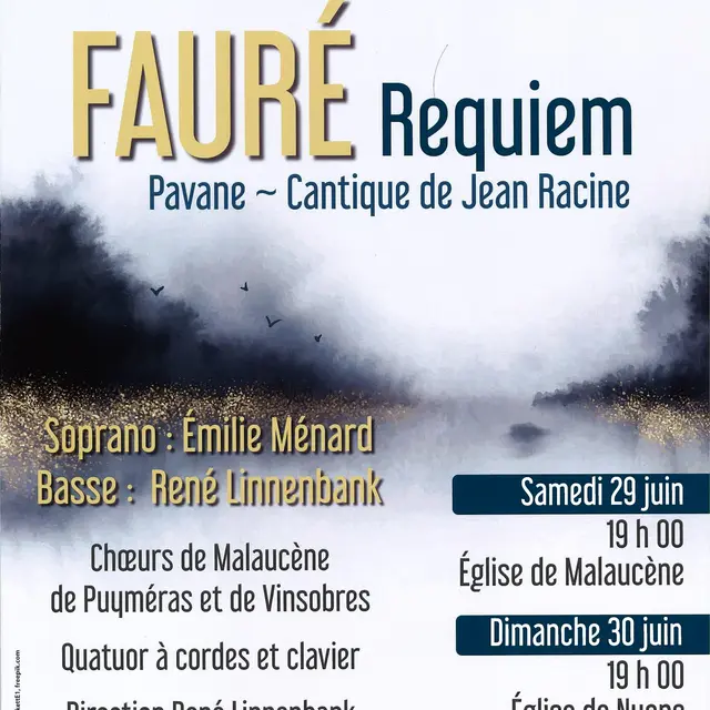 Concert Fauré Requiem