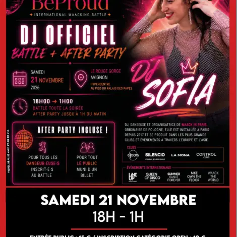 Battle et After party Waack & Beproud_Avignon