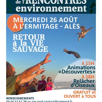 Les rencontres de l'environnement - Retour à la vie sauvage_Alès