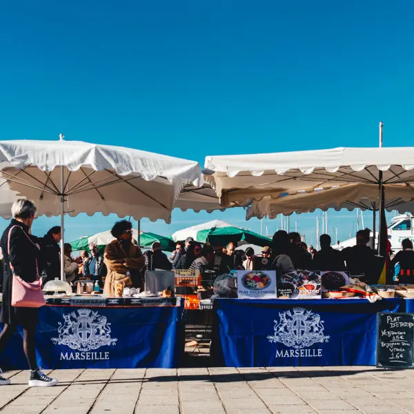 Ville de Marseille - Marché du Vieux-Port