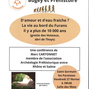Conférence Bugey et Préhistoire_Saint-Germain-les-Paroisses