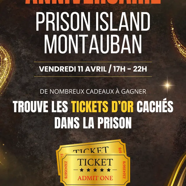 Anniversaire Prison Island