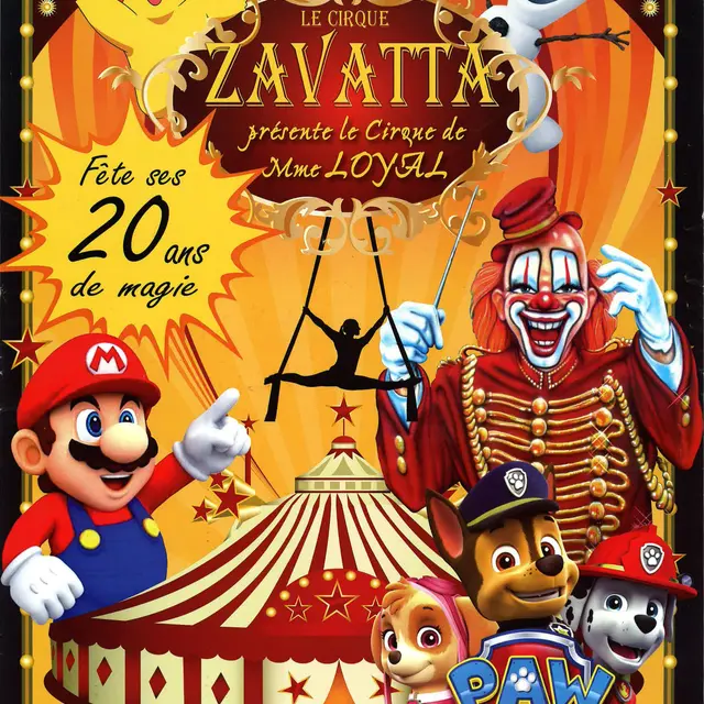 Cirque Warren Zavatta ( SANS ANIMAUX )_Six-Fours-les-Plages