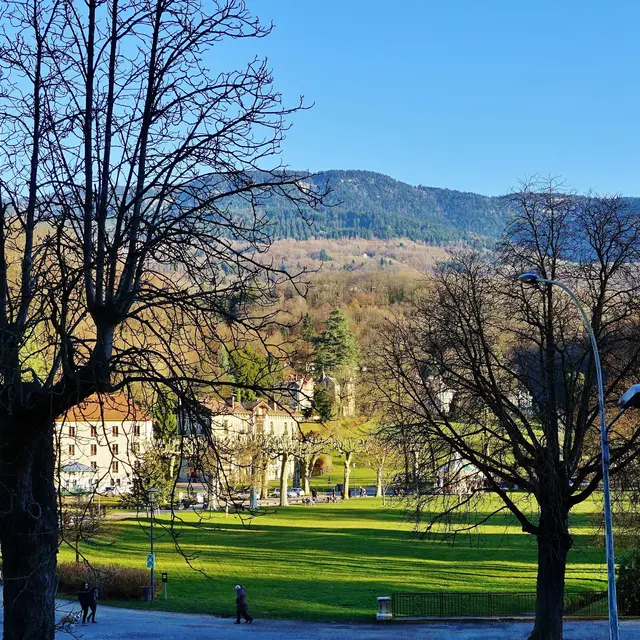 Vue du séjour - Appartement La suite côté Parc n°180