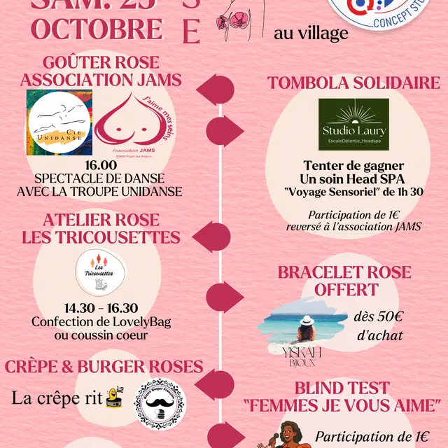 Octobre Rose au Village Made in France_Puget-sur-Argens