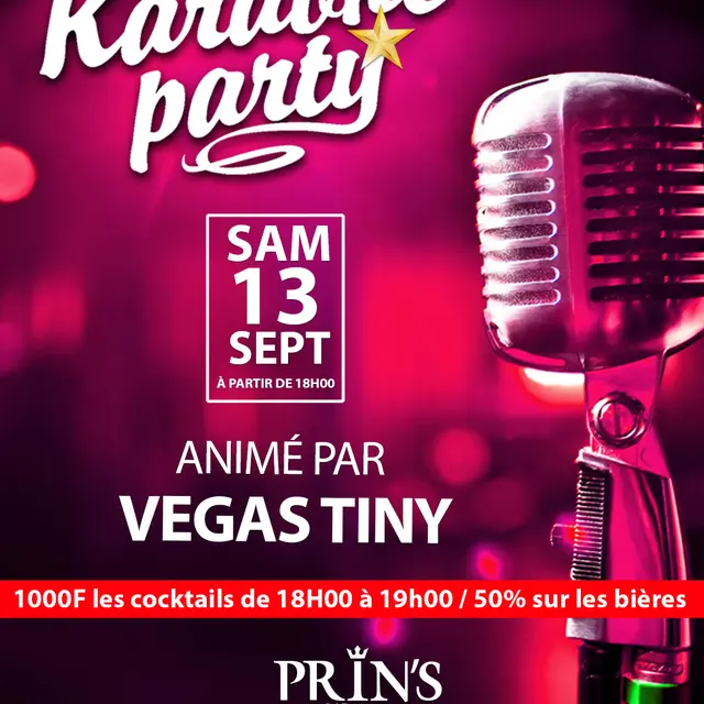 Soirée Karaoké - Prin's Bar Tahiti_Punaauia