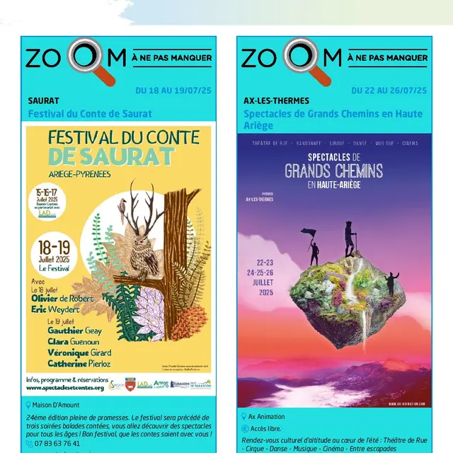 Programme des animations des Pyrénées Ariégeoises_Ax-les-Thermes