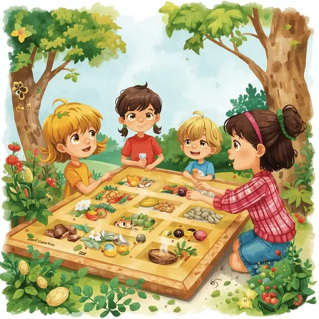 La course aux graines