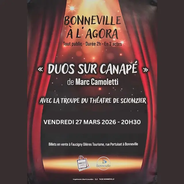 Théâtre - Troupe de théâtre de Scionzier -  Duos sur canapé _Bonneville