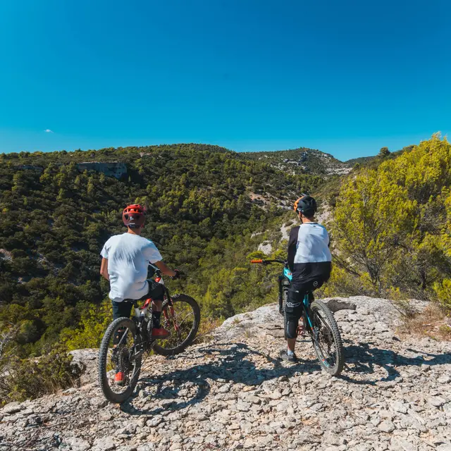 Parcours VTT Cabrères d'Avignon