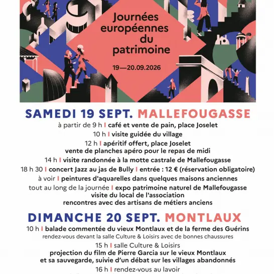 Journée du patrimoine à Mallefougasse_Mallefougasse-Augès