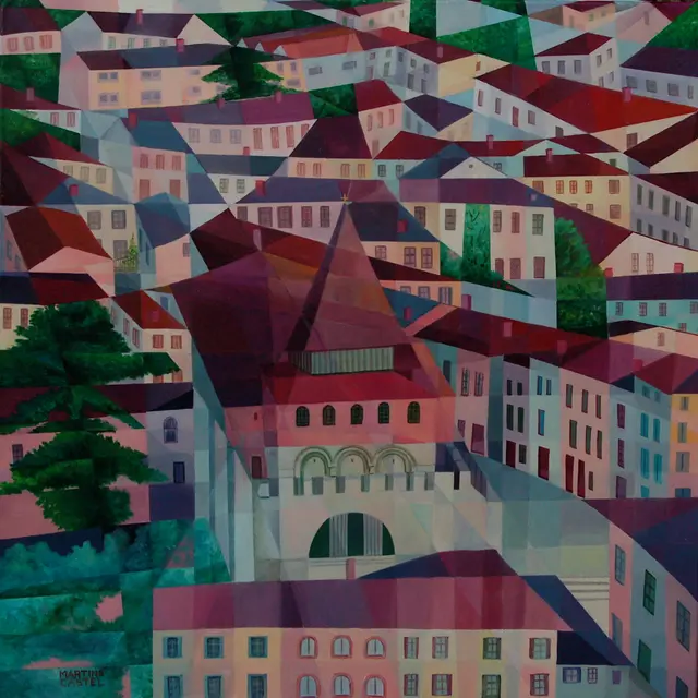 à l'occasion de mon expo au musée Marguerite Vidal