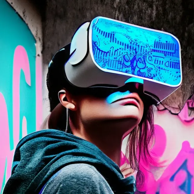 Animation graff en réalité virtuelle