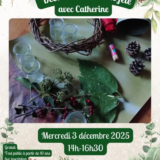 Atelier récup' : déco d'une table de fête_Châtillon-sur-Chalaronne