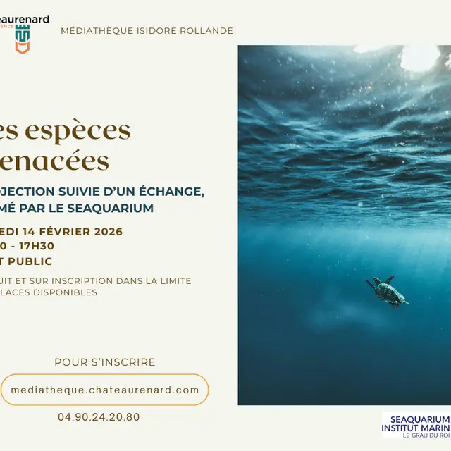 Projection Les espèces menacées_Châteaurenard
