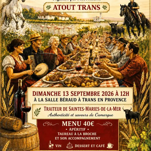 Repas camarguais par Atout Trans_Trans-en-Provence
