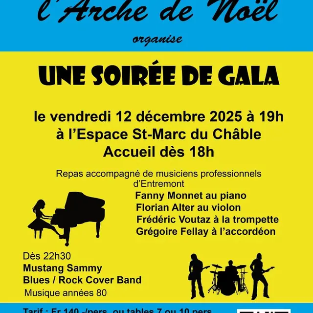 Arche de Noël - Soirée de Gala_Val de Bagnes