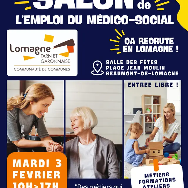 Salon de l'emploi du Médico-Social_Beaumont-de-Lomagne