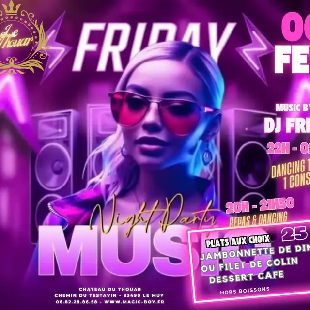 Friday night party au Thouar_Le Muy