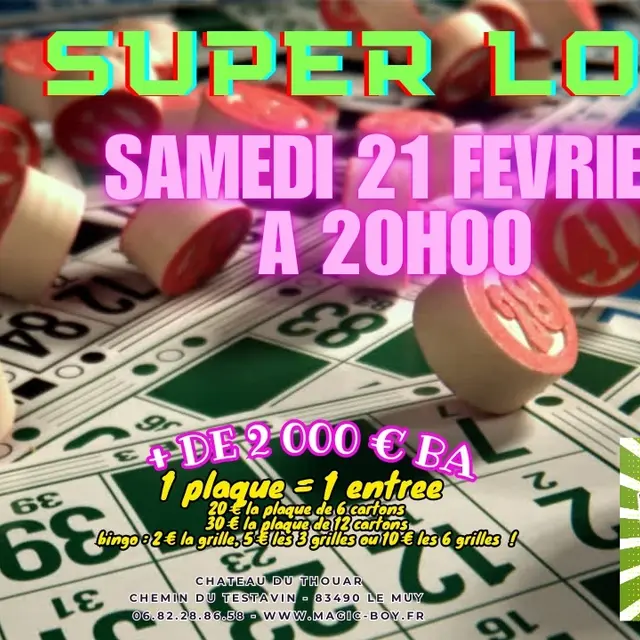 Super loto au Thouar_Le Muy