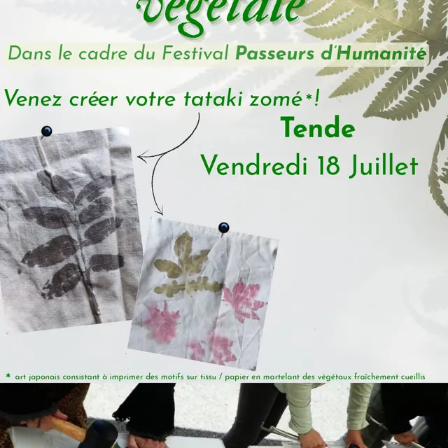 Atelier d'impression végétale_Tende