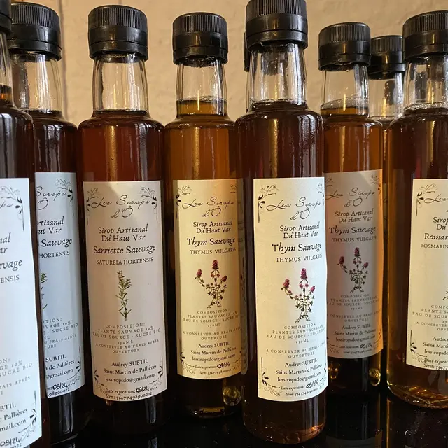 Les Sirops d'Ô_Saint-Martin de Pallières