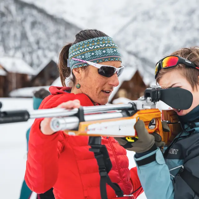 Team biathlon après-midi  - ESF Névache_Névache