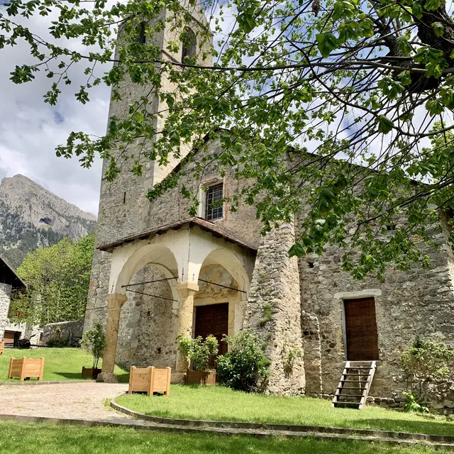 Eglise Sainte Croix à St Dalmas Valdeblore_Valdeblore