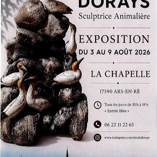 Affiche de l'exposition Nicole Doray