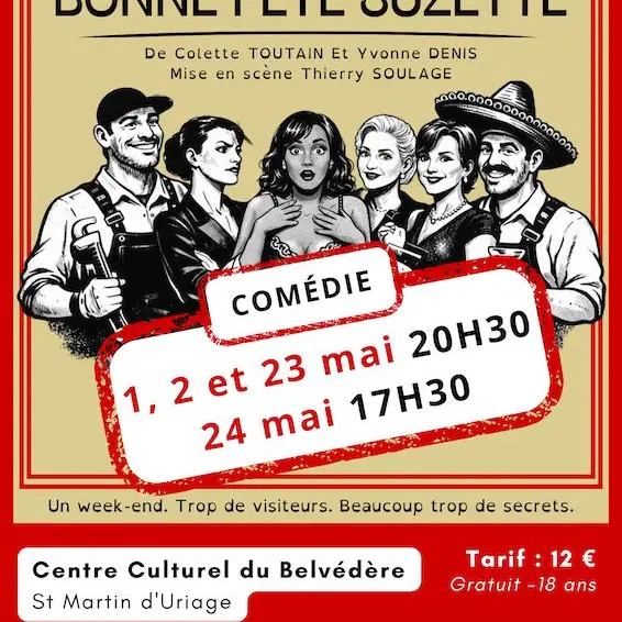 Théâtre - Bonne fête Suzette_Saint-Martin-d'Uriage