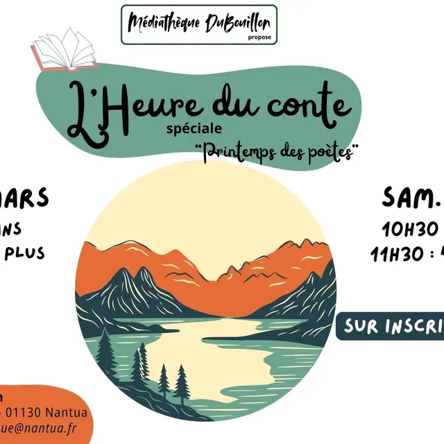 Affiche animation paysage