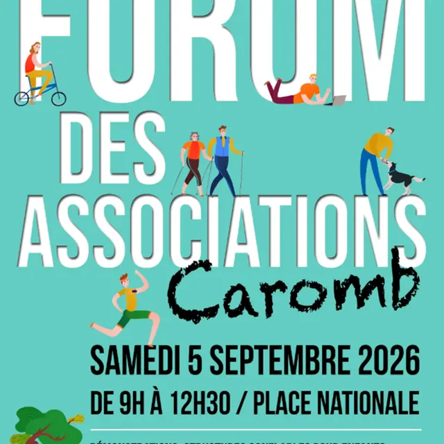 Forum des associations Caromb