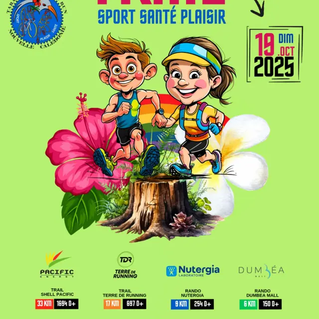 Affiche Trail santé plaisir