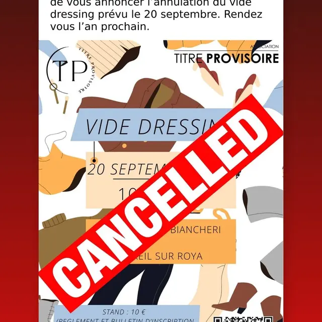 Vide dressing d'automne - ANNULE_Breil-sur-Roya