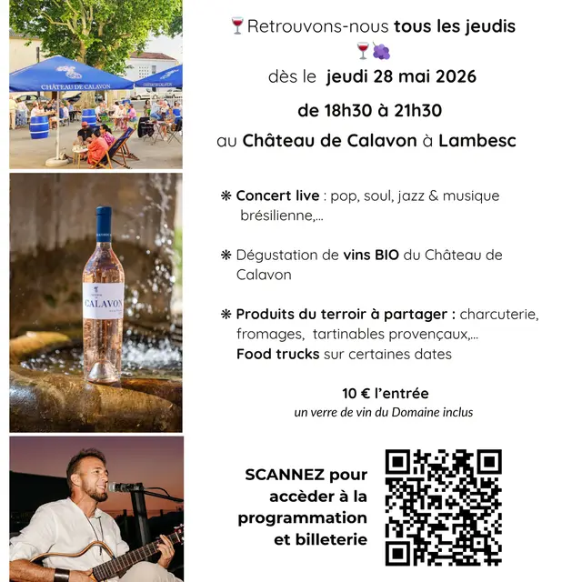 Afterwork brésilien au Château de Calavon_Lambesc