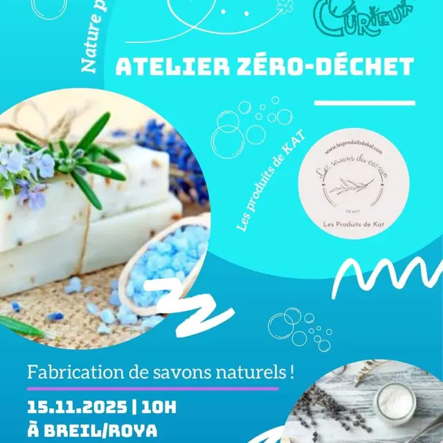 Atelier zéro déchet : fabrication de savons naturels_Breil-sur-Roya