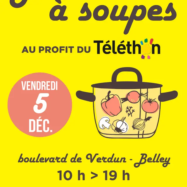 Bar à soupe au profit du Téléthon de Belley_Belley