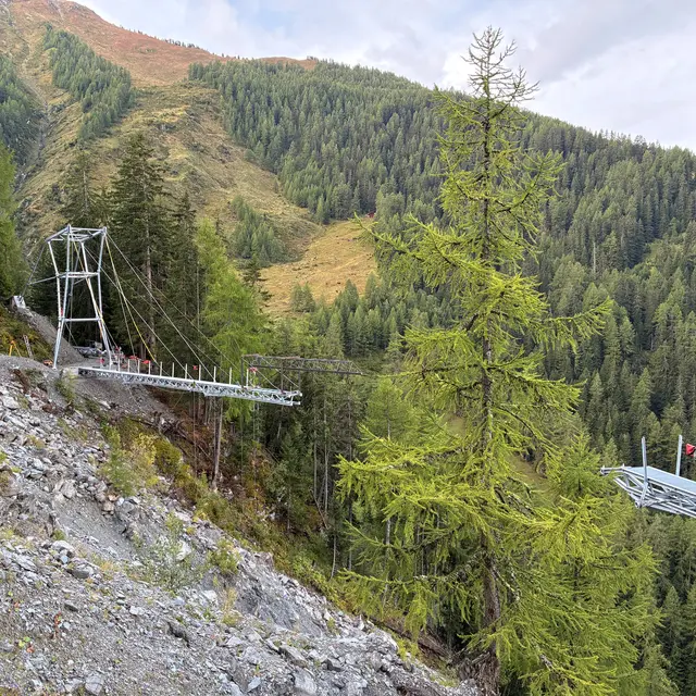 Inauguration de la passerelle des Dzoras_Riddes