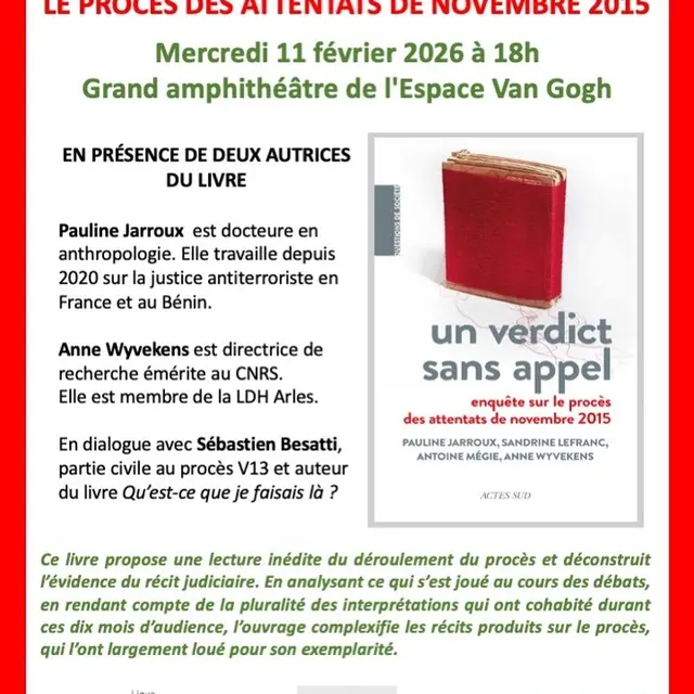 Le procès des attentats de novembre 2015_Arles