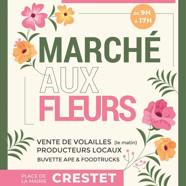 Marché aux fleurs_Crestet