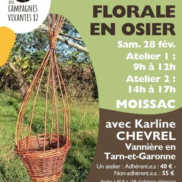 Atelier Suspension florale