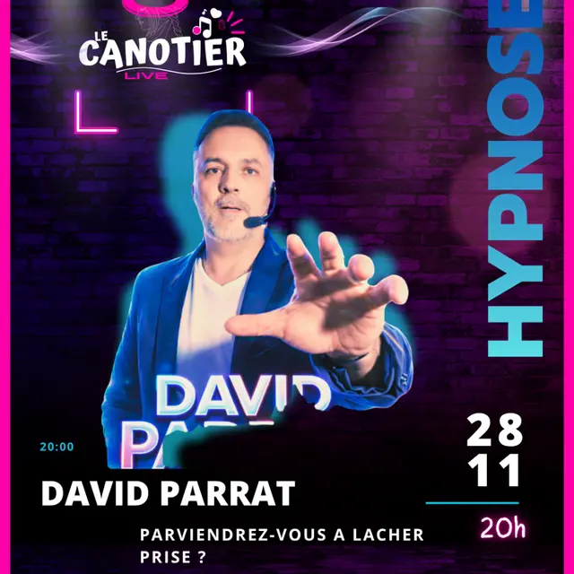 Live hypnose : David Parrat Parviendrez vous à lâcher prise?_Aurillac