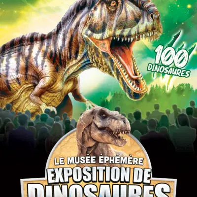 Musée éphémère  Exposition de dinosaures_Le Cannet