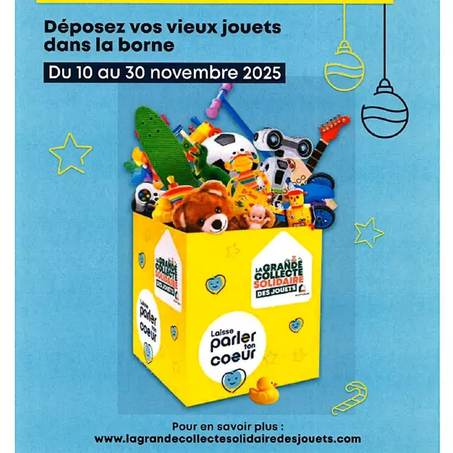 Grande collecte solidaire de jouets en Pays de Fayence_Tourrettes