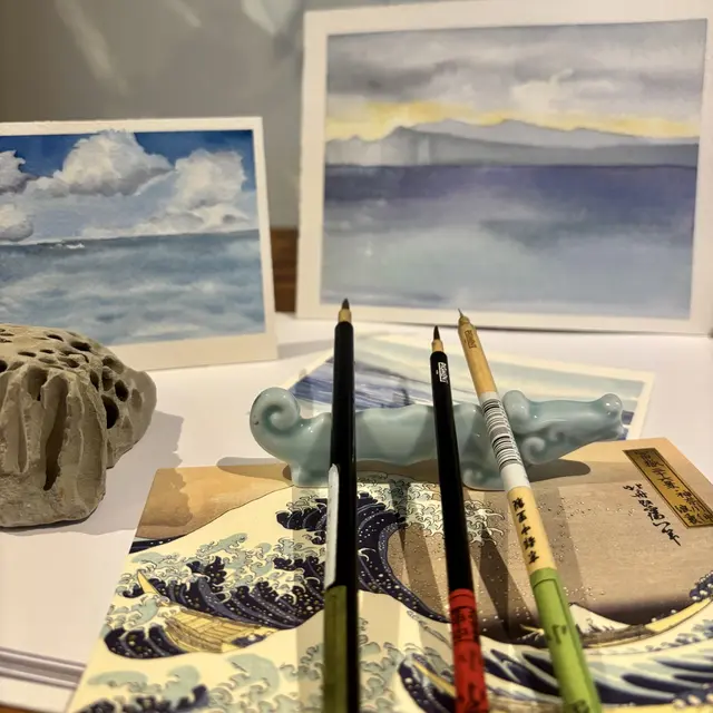 Atelier Aquarelle Méditerranée et calanques_Toulon