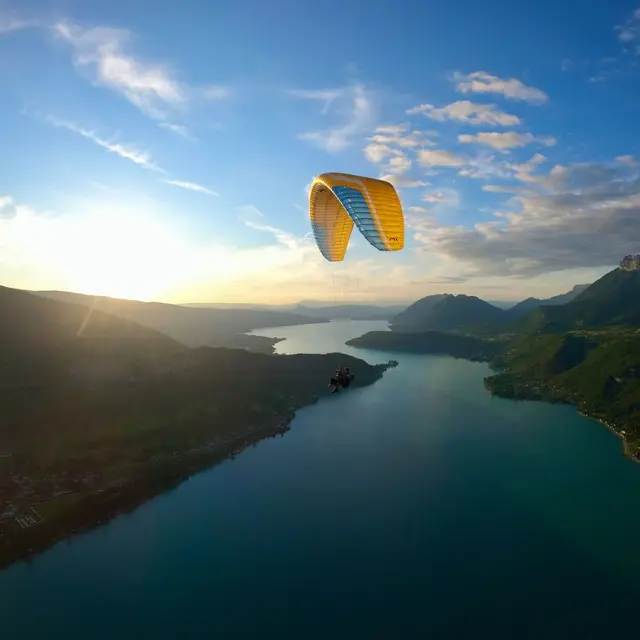 Vol ascendance bi place K2 Parapente